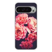 Чехлы с тематикой "ЦВЕТЫ" на Google Pixel 9 Pro XL (Бутоны)