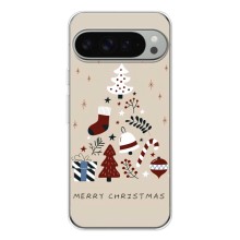 Різдвяні Чохли для Google Pixel 9 Pro XL (VPrint) (Merry Christmas)