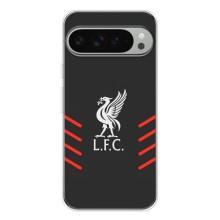 Силиконовые Чехлы принт Футбол на Google Pixel 9 Pro XL – Эмблема Liverpool