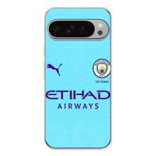 Силиконовые Чехлы принт Футбол на Google Pixel 9 Pro XL – Man City