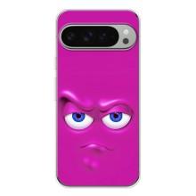 Силиконовые Чехлы (смешные стикеры) для Google Pixel 9 Pro XL – Хитрая мордочка