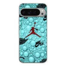 Силиконовый Чехол Nike Air Jordan на Пиксель 9 Про ХЛ – Джордан Найк