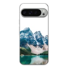 Силиконовый чехол с КАРТИНКАМИ лето для Google Pixel 9 Pro XL (AlphaPrint) (Гори)