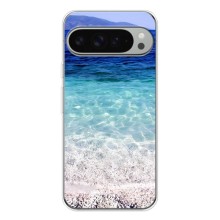 Силиконовый чехол с КАРТИНКАМИ лето для Google Pixel 9 Pro XL (AlphaPrint) (Море)