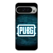 Чехол (TPU) с картинкой "Лого Пабг" на Пиксель 9 Про ХЛ – Лого PUBG