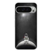 Силиконовый Чехол с принтом "Космонавты" на Google Pixel 9 Pro XL – Космонавт романтик
