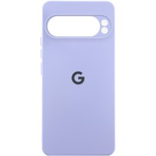 Чехол Silicone Cover Lakshmi Full Camera (AAA) with Logo для Google Pixel 9 Pro – Сиреневый