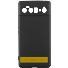 Чехол TPU GETMAN Liquid Silk Full Camera для Google Pixel 9 Pro – Черный