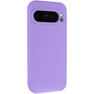 Чохол Silicone Cover Lakshmi Full Camera (AAA) для Google Pixel 9 Pro – Бузковий