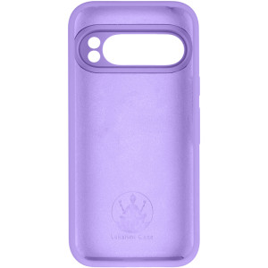 Чохол Silicone Cover Lakshmi Full Camera (AAA) для Google Pixel 9 Pro – Бузковий
