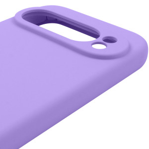 Чохол Silicone Cover Lakshmi Full Camera (AAA) для Google Pixel 9 Pro – Бузковий