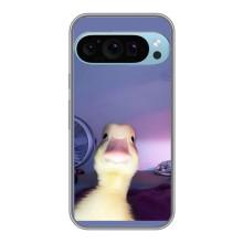 Бампер з принтом Меми для Google Pixel 9 Pro – Качка