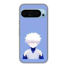 Чехол с персонажами АНИМЕ на Google Pixel 9 Pro – Киллуа Золдик