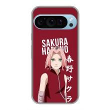 Чехлы Персонажи Аниме Наруто для Google Pixel 9 Pro (AlphaPrint) – Аниме Сакура