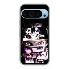 Чехлы Персонажи Аниме Наруто для Google Pixel 9 Pro (AlphaPrint) – Глаза Anime