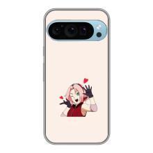 Чехлы Персонажи Аниме Наруто для Google Pixel 9 Pro (AlphaPrint) – Лайк Сакура