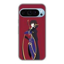 Чехлы Персонажи Аниме Наруто для Google Pixel 9 Pro (AlphaPrint) – Лелуш Ламперуж