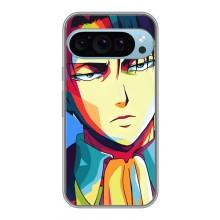 Чехлы Персонажи Аниме Наруто для Google Pixel 9 Pro (AlphaPrint) – Леви Аккерман