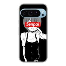 Чехлы Персонажи Аниме Наруто для Google Pixel 9 Pro (AlphaPrint) – Senpai