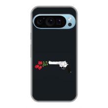Чехлы (ART) Цветы на Google Pixel 9 Pro (VPrint) (Неожиданные цветы)