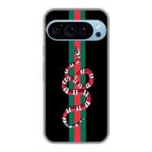 Чехлы Бренд GUCCI для Google Pixel 9 Pro – Змей Гуччи