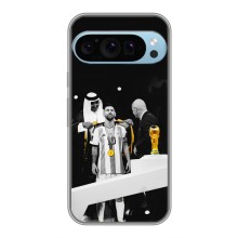 Чохли для Google Pixel 9 Pro (Leo чемпіон) (AlphaPrint) (Мессі коронований)