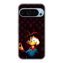 Чехлы для Google Pixel 9 Pro - Скрудж МакДак Louis Vuitton (PREMIUMPrint) – Скрудж с бриллиантом