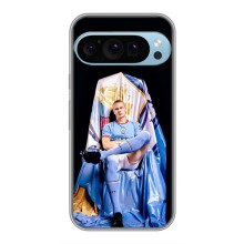 Чехлы с футболистом Ерлинг Холанд для Google Pixel 9 Pro (AlphaPrint) (футболист Холанн)