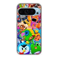Чехлы Brawl Stars для Google Pixel 9 Pro (AlphaPrint)