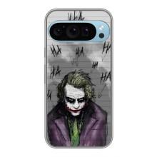 Чехлы с картинкой Джокера на Google Pixel 9 Pro (Joker клоун)