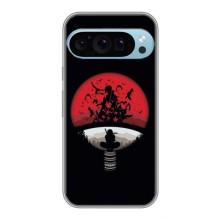 Чехлы с картинкой Итачи Учиха на Google Pixel 9 Pro – Итачи на черном