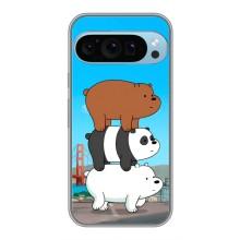 Чехлы с Пандами на Google Pixel 9 Pro – Друзья