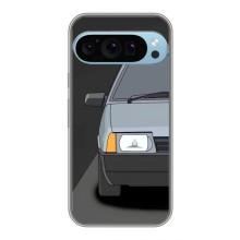 Чехлы с тематикой "Крутые машины" на Google Pixel 9 Pro (Девятка)