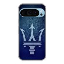 Чехлы с тематикой "Крутые машины" на Google Pixel 9 Pro (Лого Maserati)