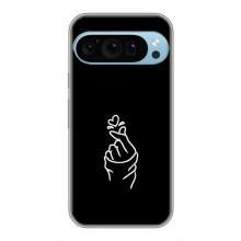 Чехлы (Знак сердечка) на Google Pixel 9 Pro – Знак Сердечка