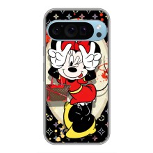 Чехол Disney Mouse Google Pixel 9 Pro (PREMIUMPrint) (Минни peace)