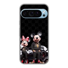 Чехол Disney Mouse Google Pixel 9 Pro (PREMIUMPrint) (Семья Маусов)