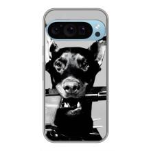 Чехол ДОБЕРМАН для Google Pixel 9 Pro – Опасный доберман