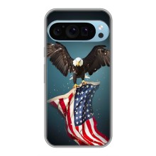 Чохол Прапор USA для Google Pixel 9 Pro – Орел і прапор