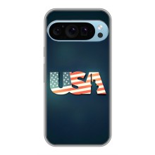 Чехол Флаг USA для Google Pixel 9 Pro (USA)