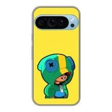 Чохол Бравл Старс для Google Pixel 9 Pro – Леон (LEON)