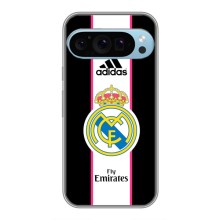 Чехол для Google Pixel 9 Pro с принтом (Лого Real Madrid)