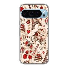 Чохол Ейфелева Вежа на Google Pixel 9 Pro – Париж мрія