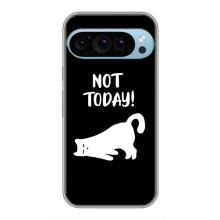 Бампер з зображенням Котиків для Гугл Пиксель 9 Про – Not Today