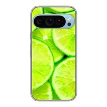 Чохол з зображенням смачної їжі для Google Pixel 9 Pro – Лайм
