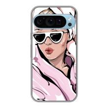 Чохол з картинкою Модні Дівчата Google Pixel 9 Pro – Дівчина в халаті
