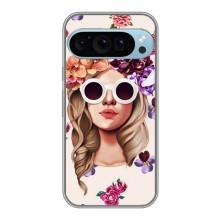 Чохол з картинкою Модні Дівчата Google Pixel 9 Pro – Дівчина в окулярах