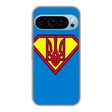 Чехол с картинкой (Патриотический ГЕРБ) на Google Pixel 9 Pro – Super - Герб
