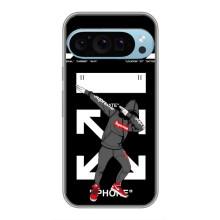 Чехол для Google Pixel 9 Pro с картинкой Supreme (AlphaPrint)