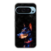 Бампер для Google Pixel 9 Pro с картинкой "Песики" (Собака Мопс)